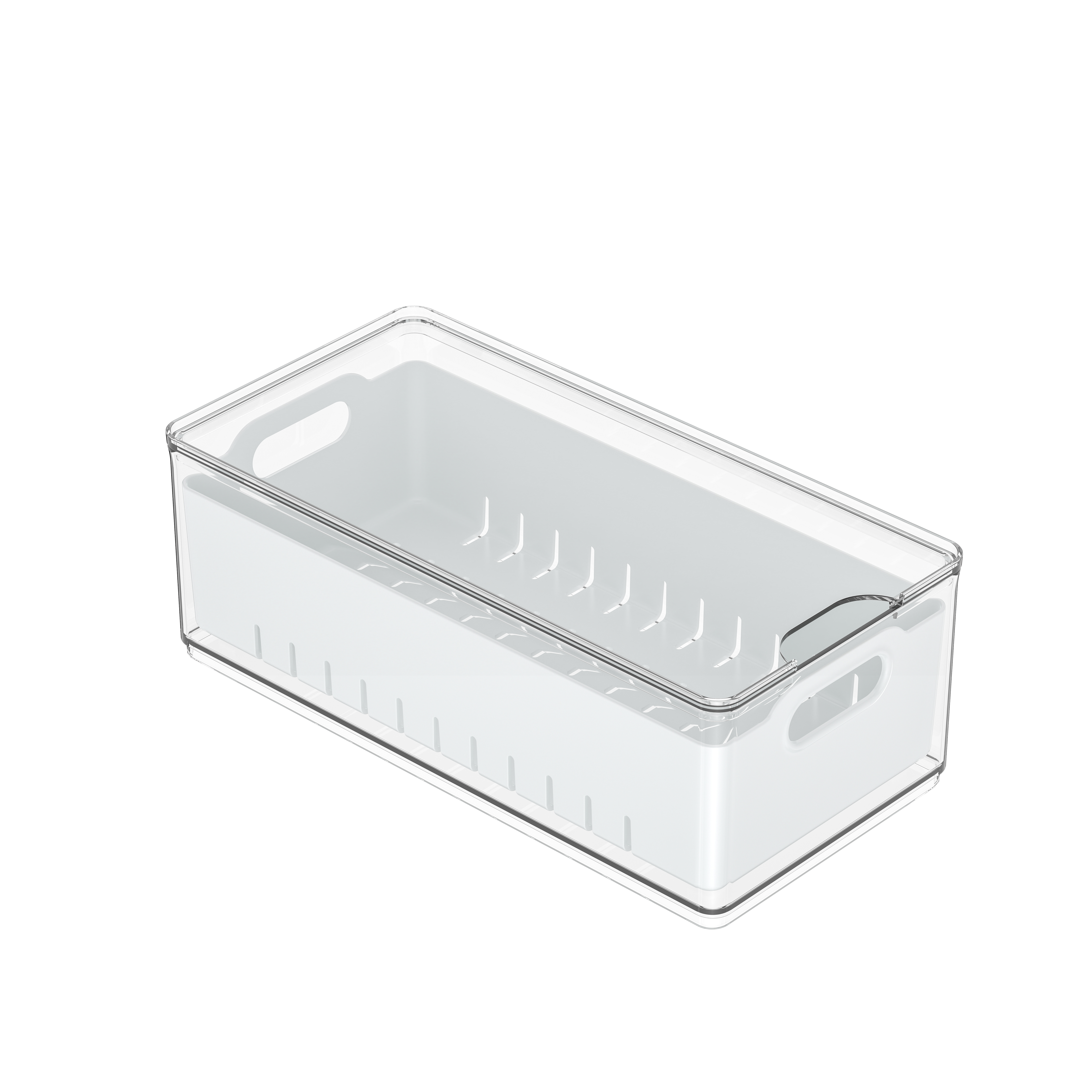 Recipientes de armazenamento para vegetais e frutas